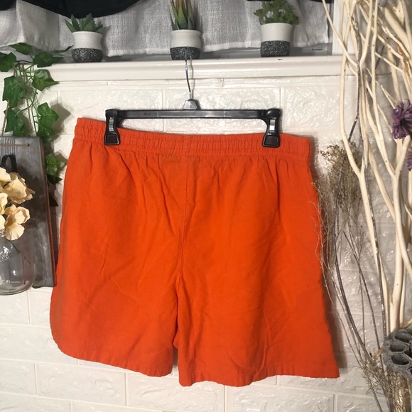 _🌸5/$25🌸Basics Edition Vibrant Orange Athletic Shorts Size Large - Picture 8 of 12